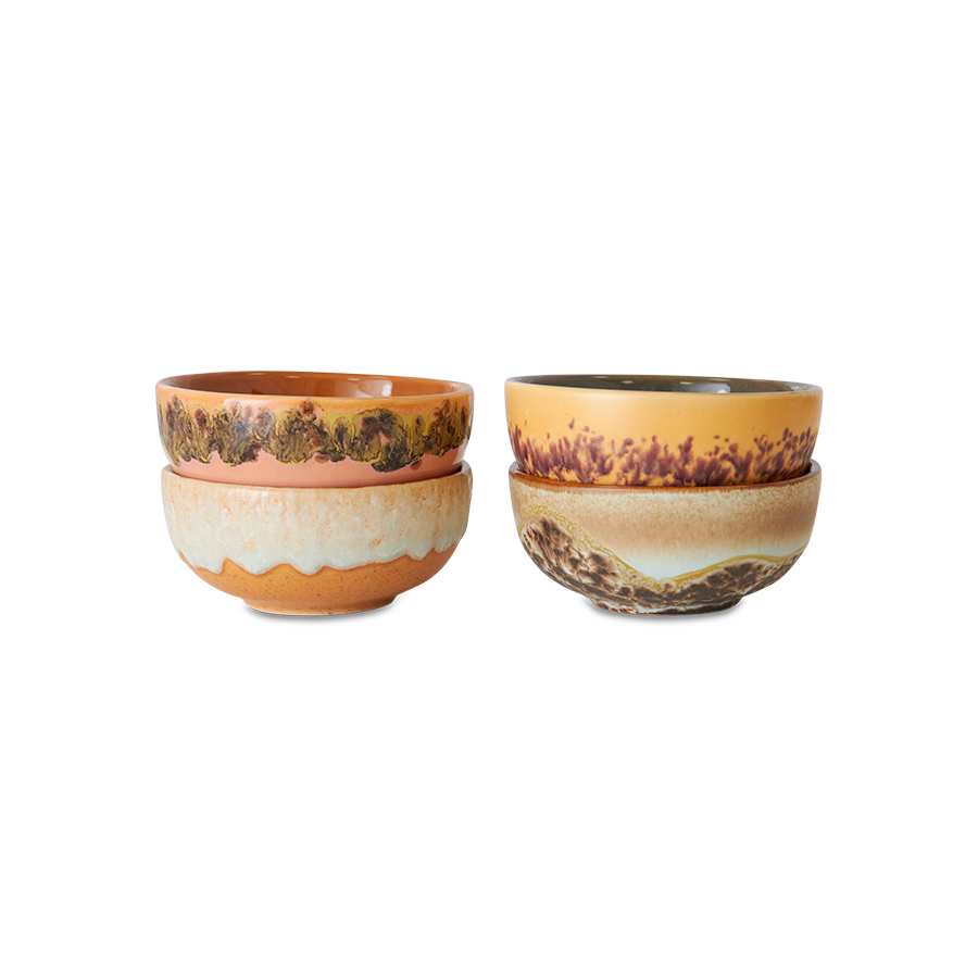 70s KERAMIK HK LIVING - MARINE XS BOWLS