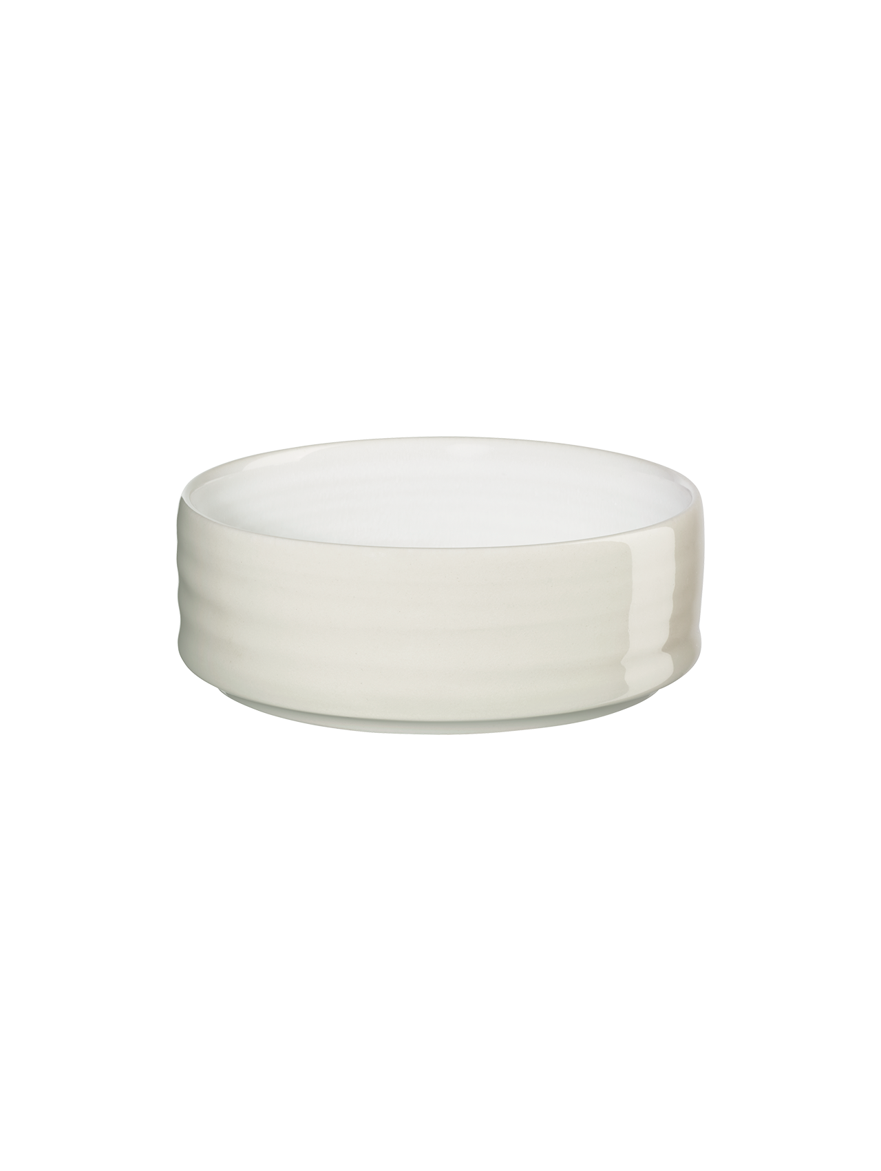 RE:GLAZE - Bowl Ø12.5, spotted white