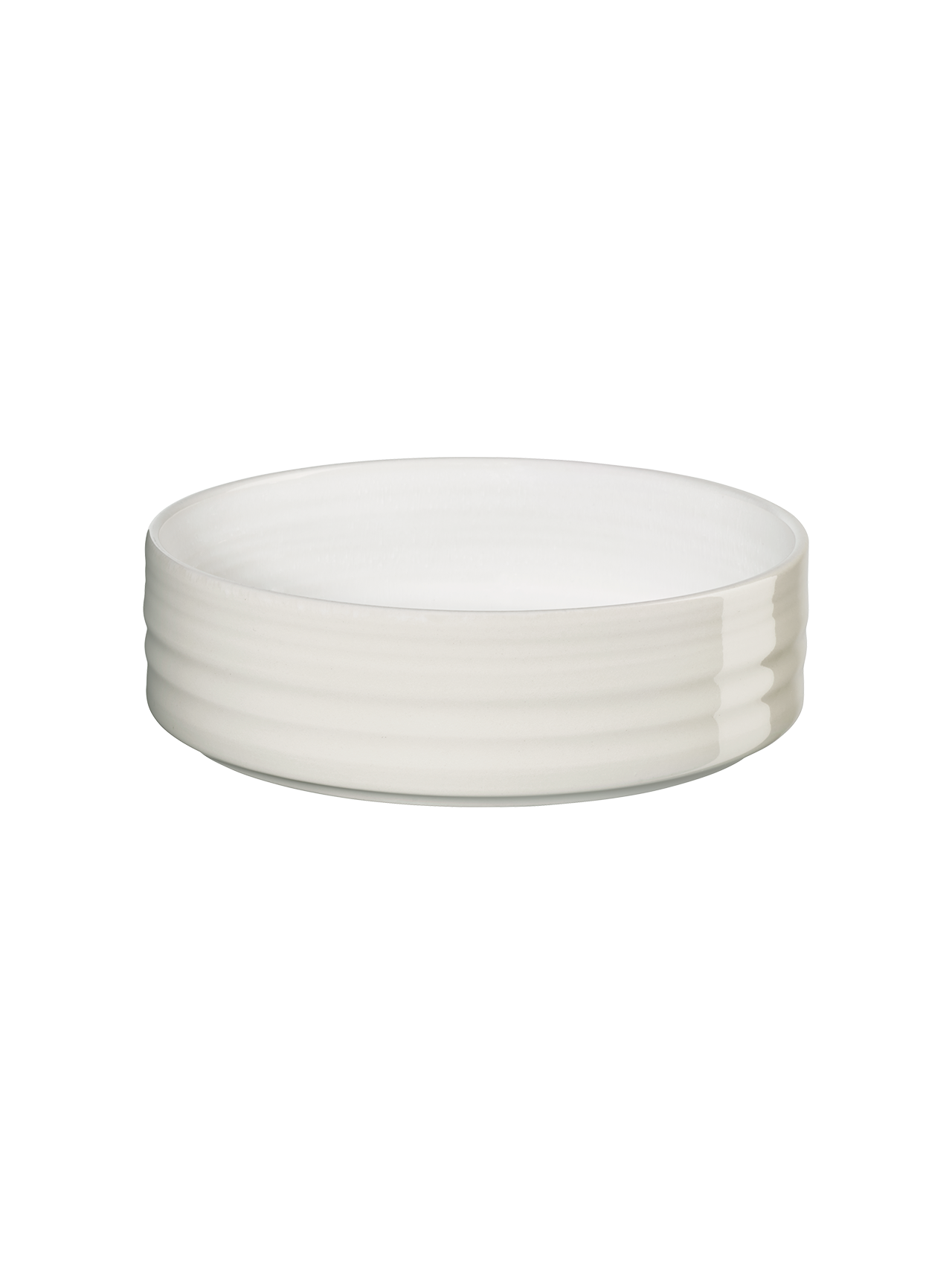 RE:GLAZE - Bowl Ø16.0, spotted white