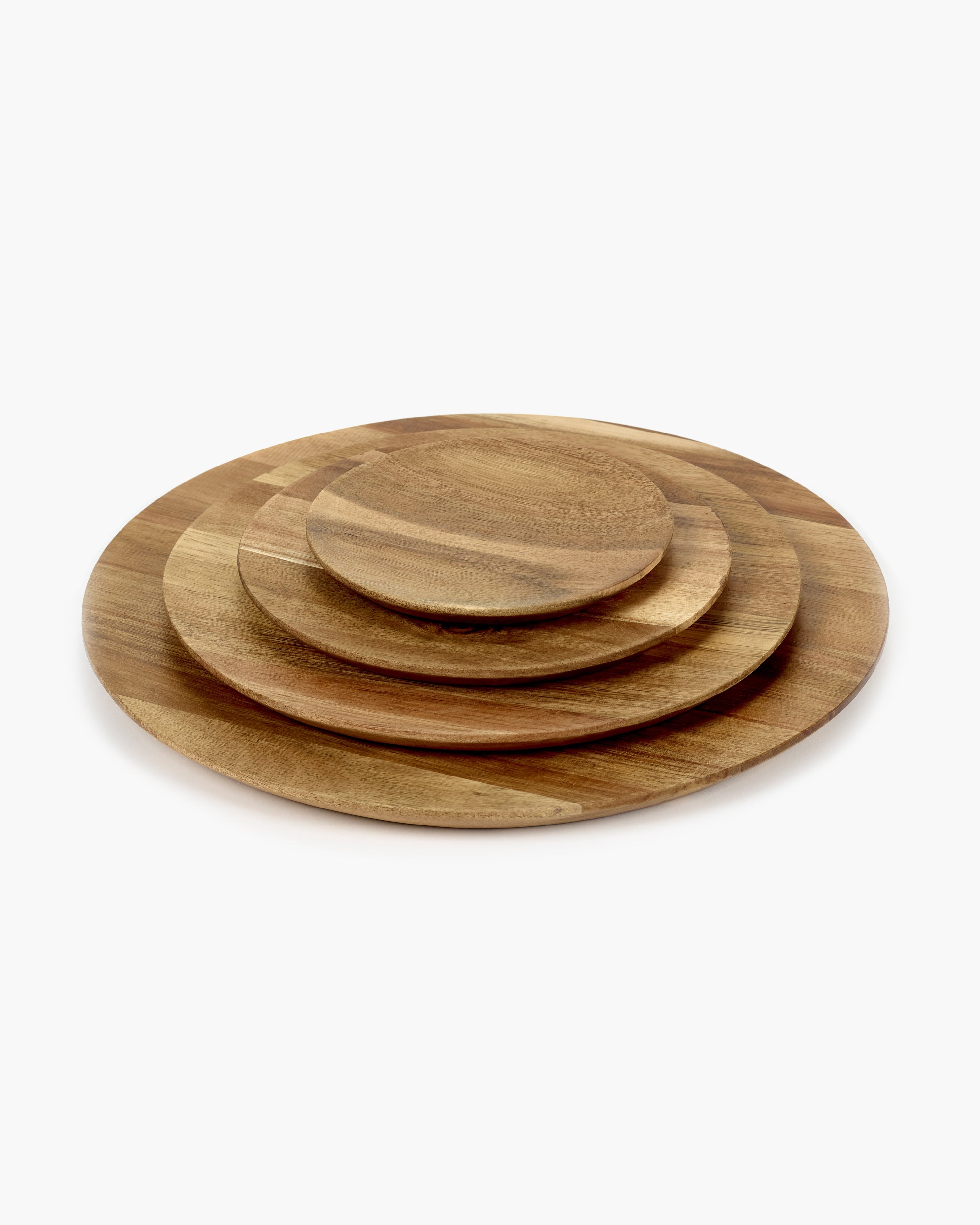 DUNES - assiette en bois (S) 