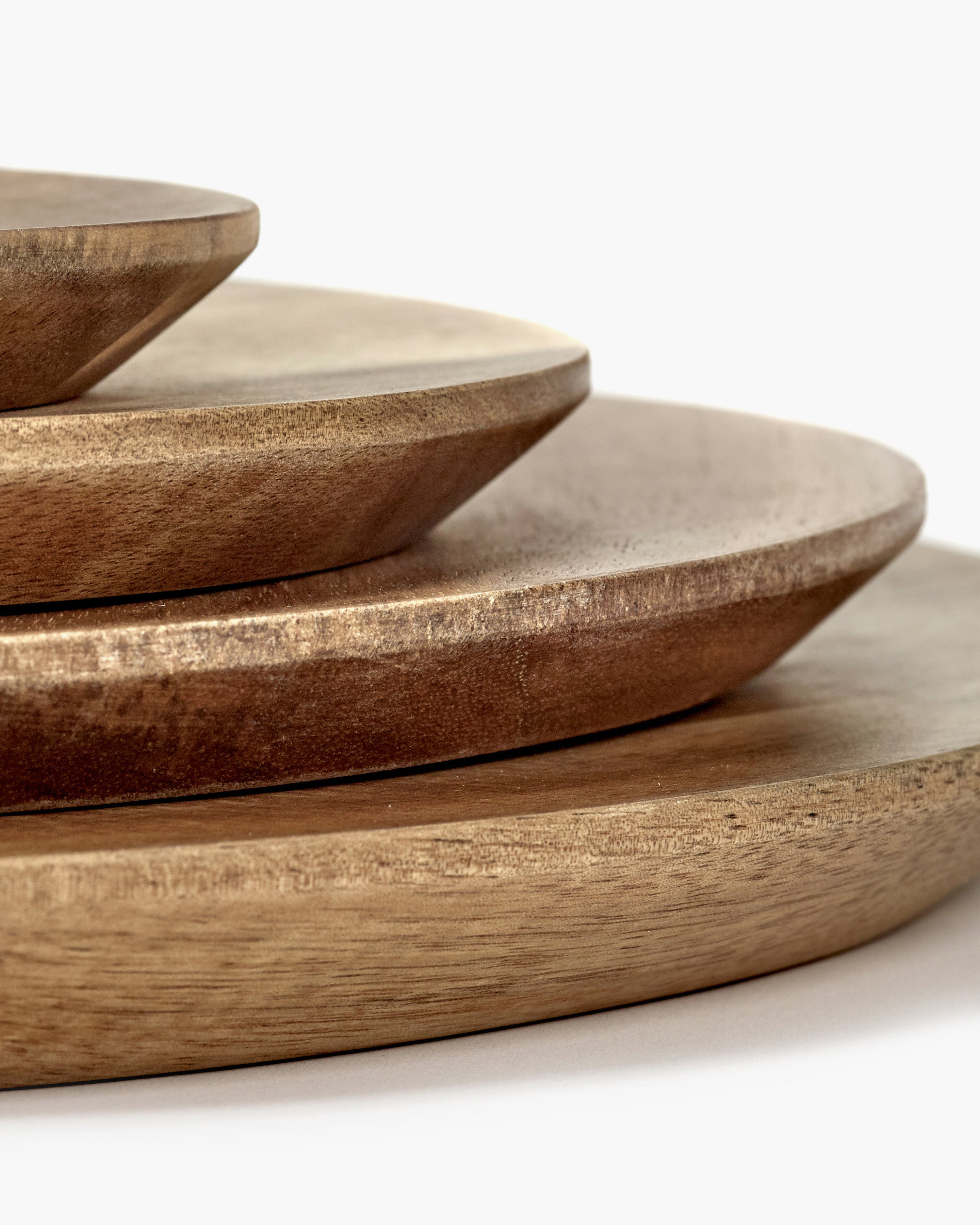 DUNES - assiette en bois (S) 