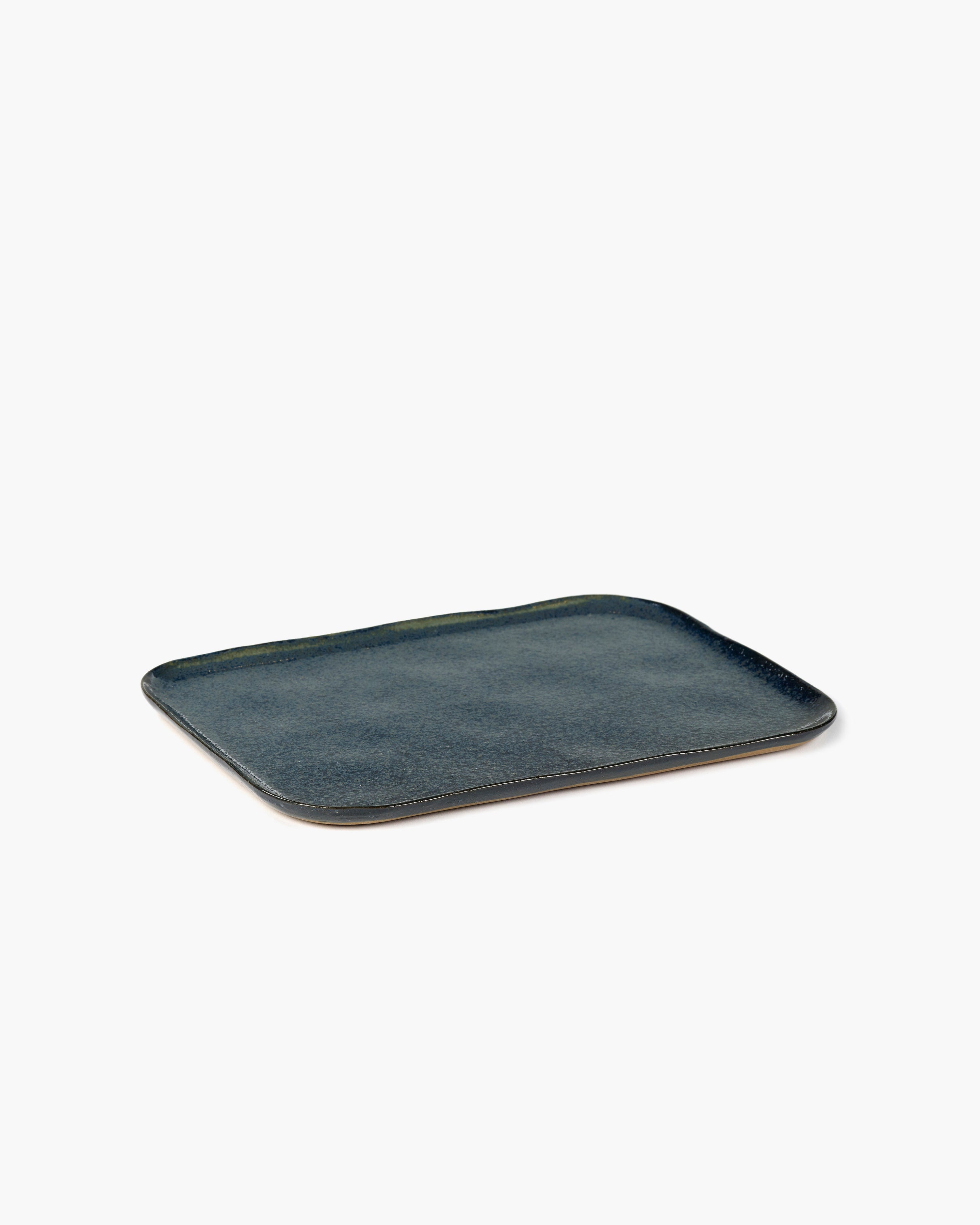 LA NOUVELLE TABLE - Rectangular plate n°1 (XL) blue