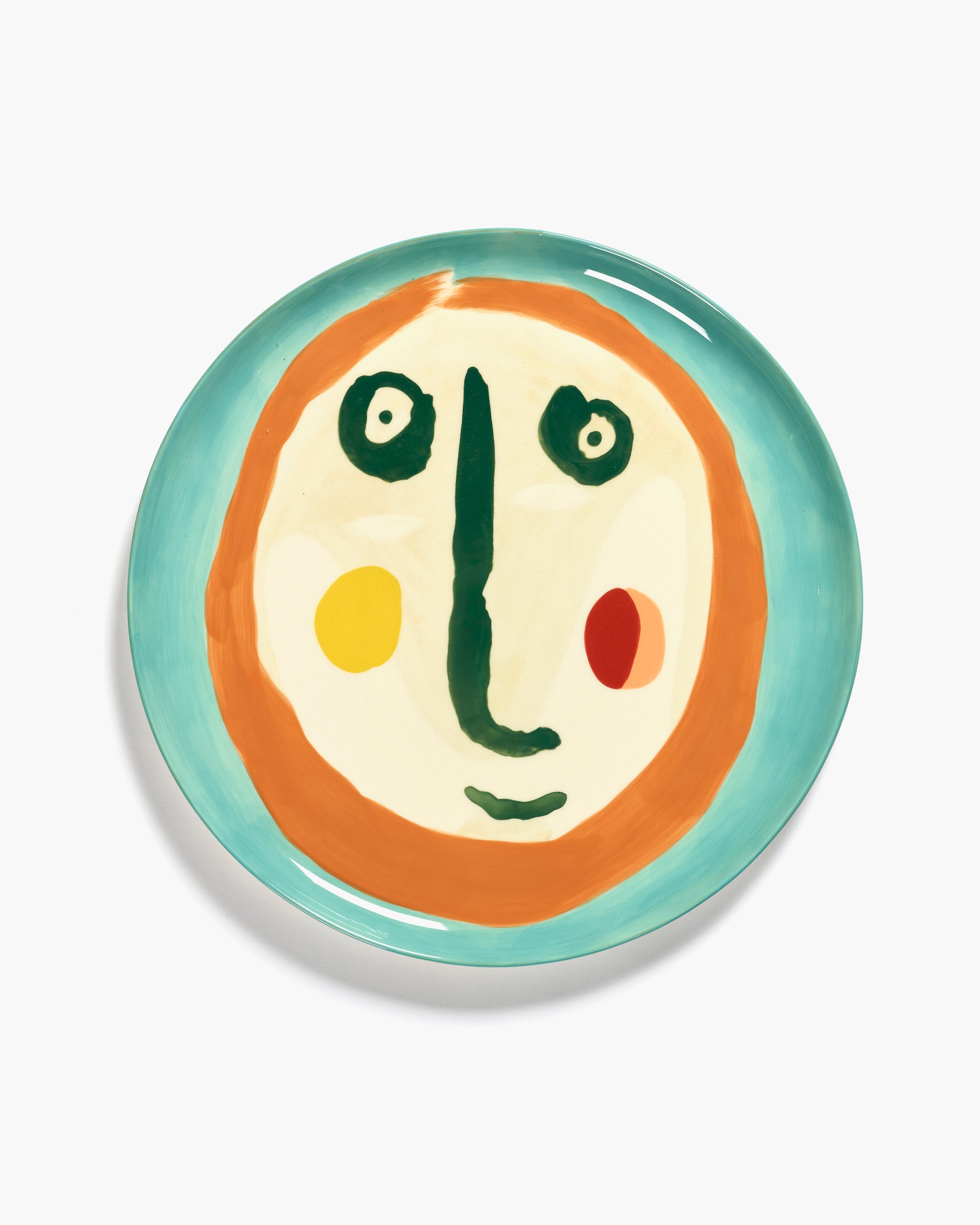 FEAST - Serving plate motif: face 2