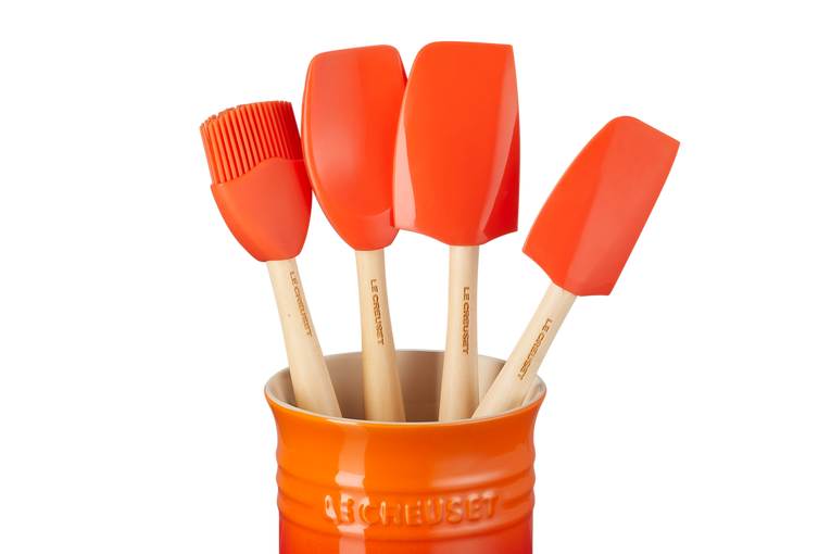 LE CREUSET - cooking ladle set 5 pieces.