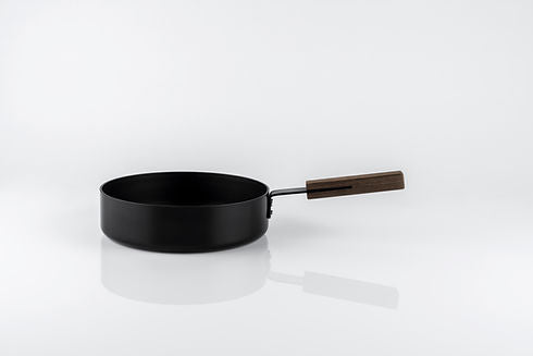 "BLACK" - Deep casserole dish Ø24cm