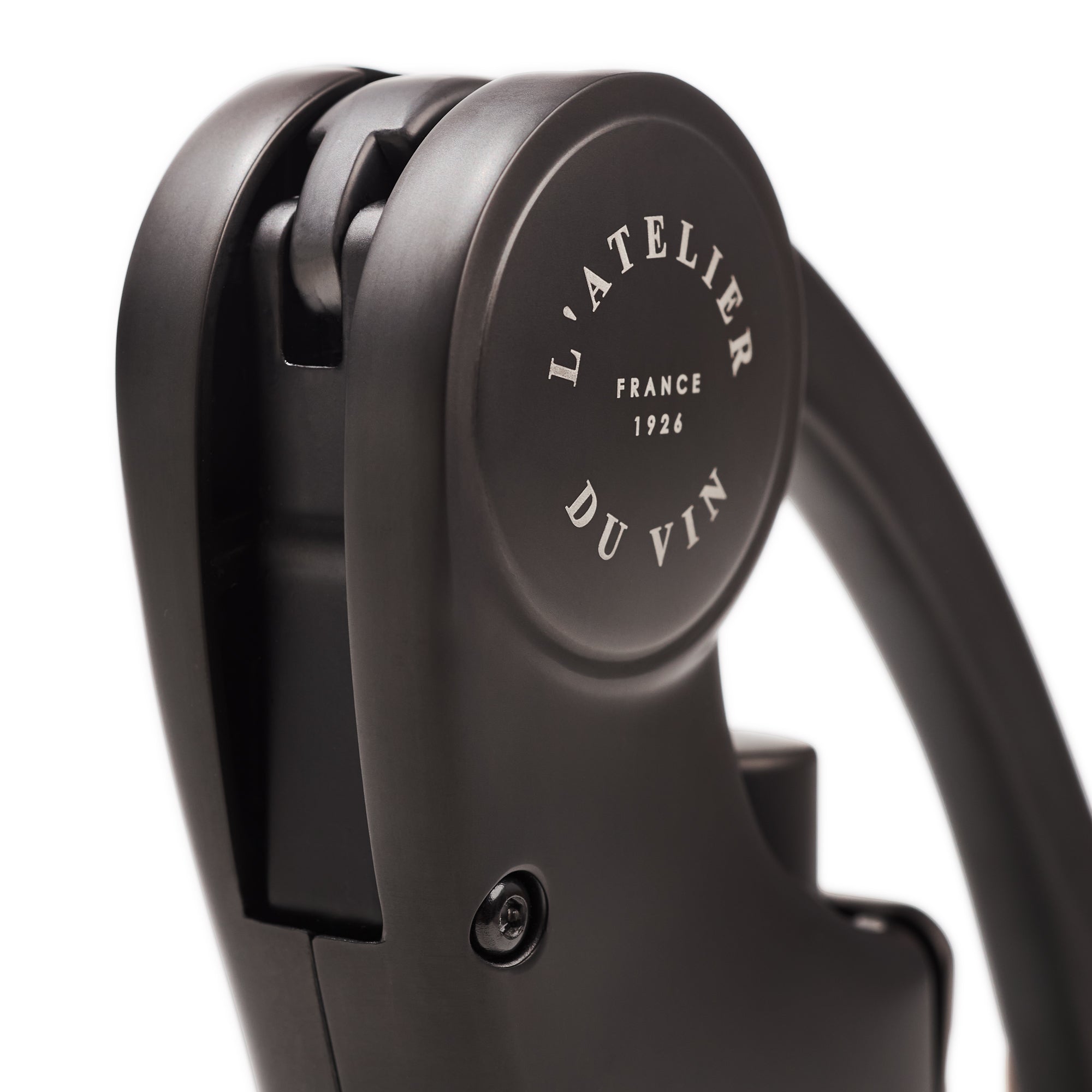 Oeno Motion Wood & Black - Hebelkorkenzieher mit Walnussholzgriff