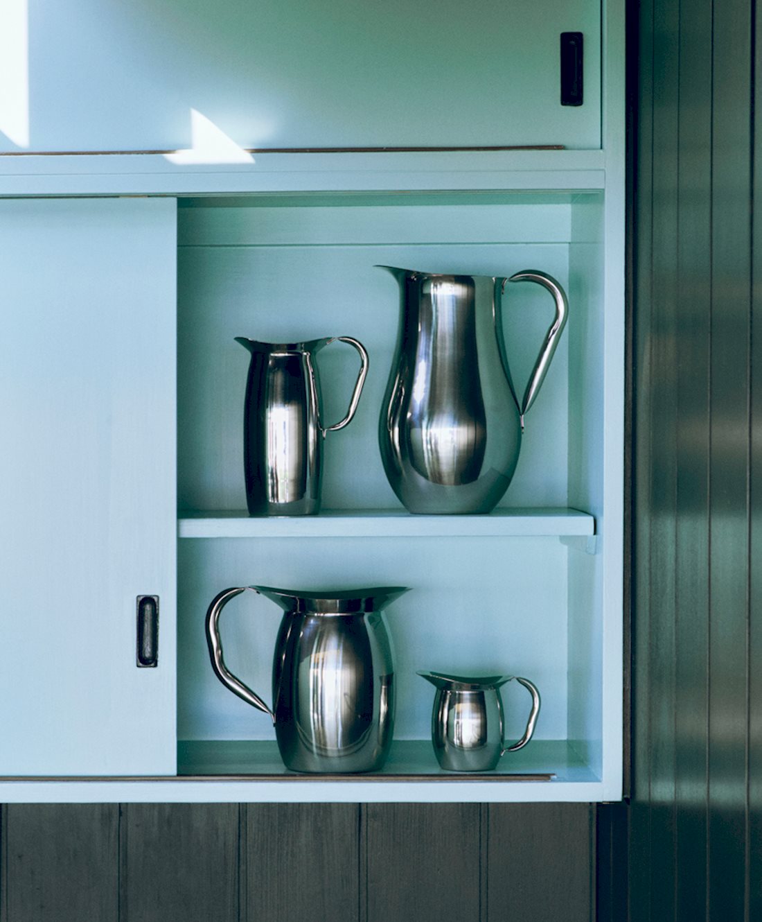 INDIAN STEEL PITCHER