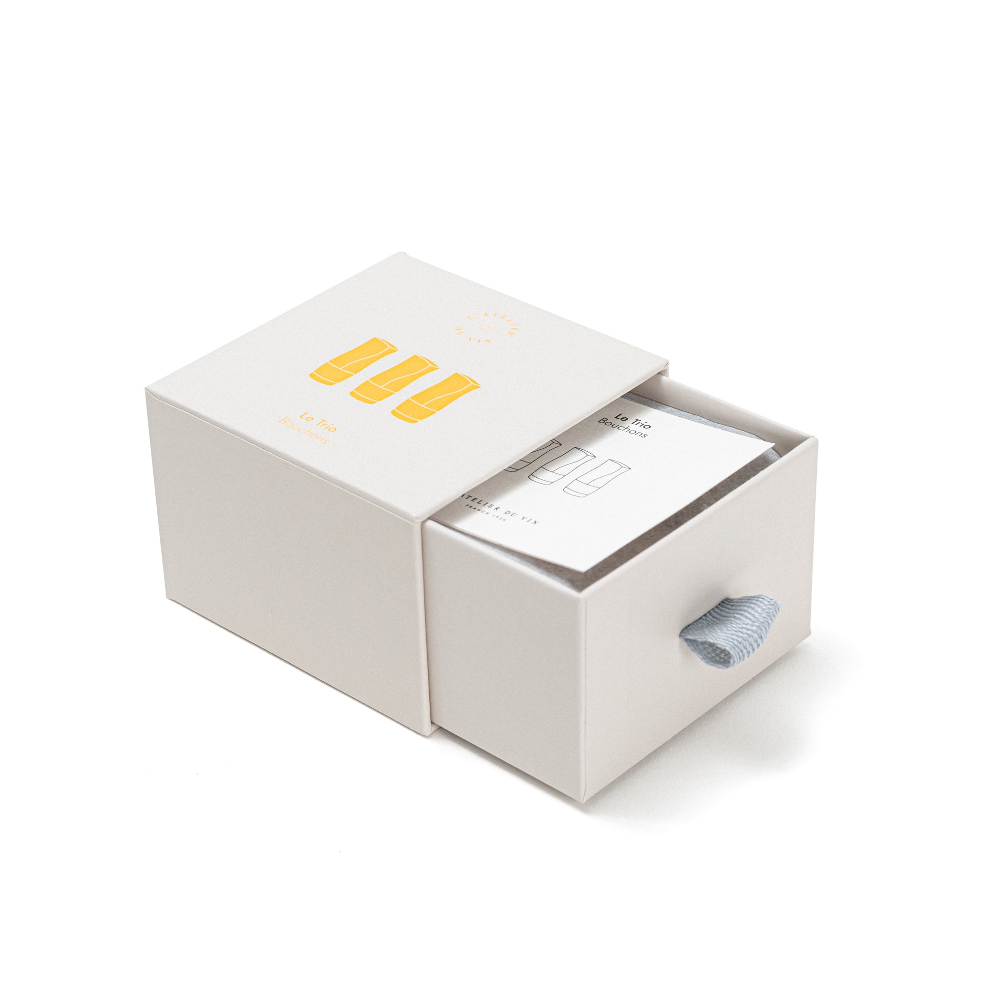 Le Trio – Bouchons - Weinverschluss 3er Set