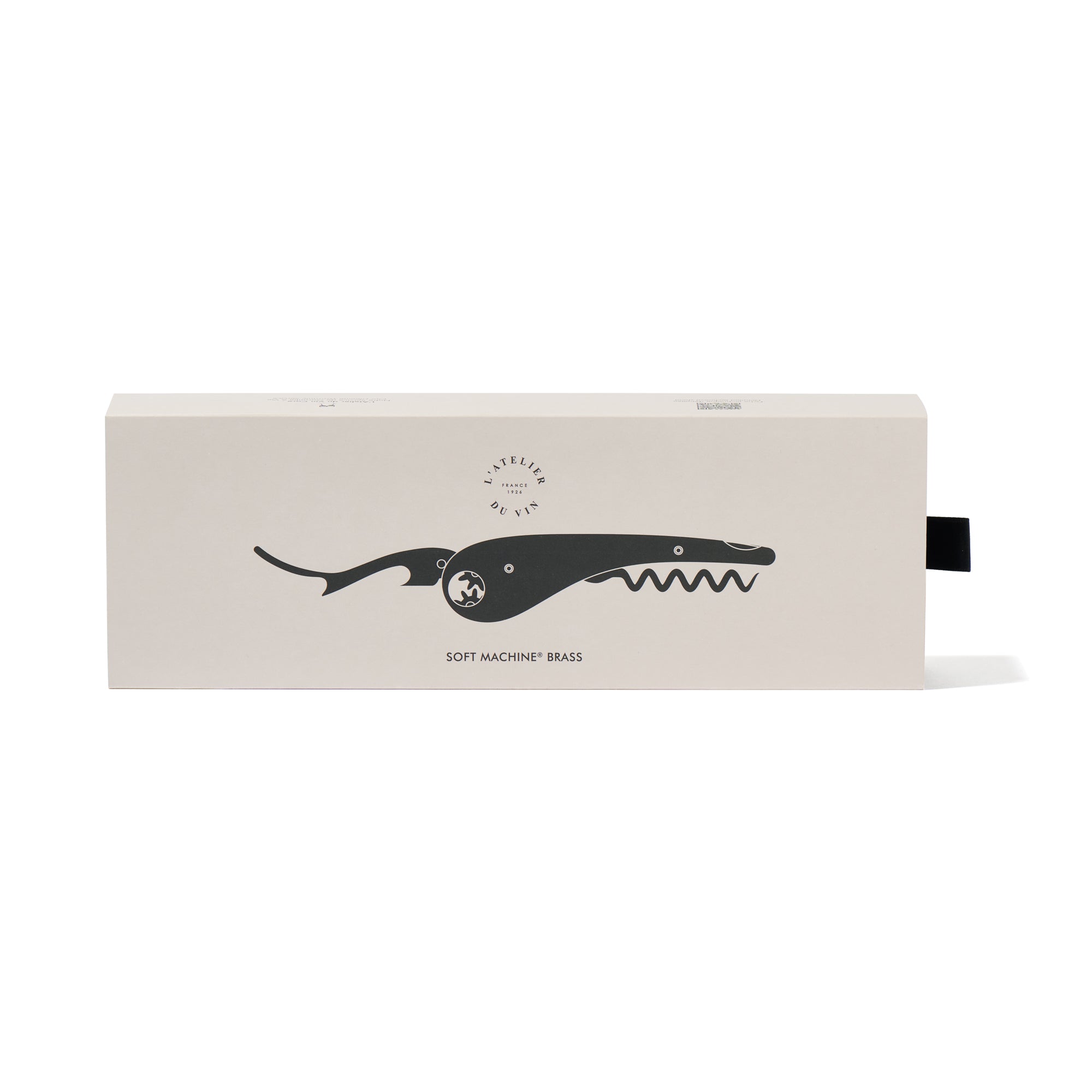 Soft Machine Brass - Kellnermesser aus Stahl mit Messingbeschlägen