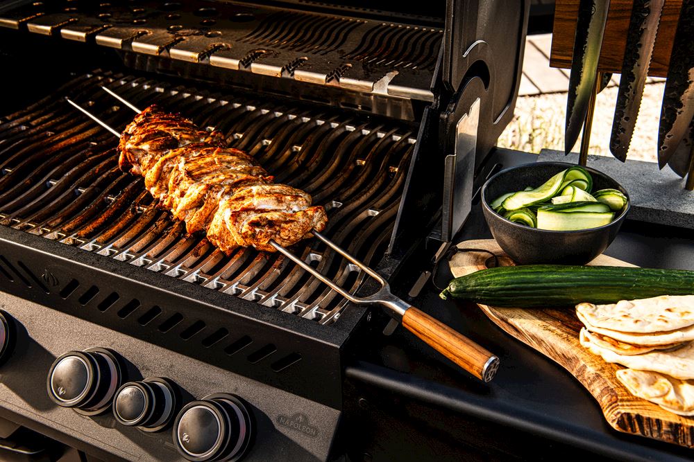 SDV FORGED BBQ CHURRASCO GRILLSPIESS / GABELSPIESS 50CM