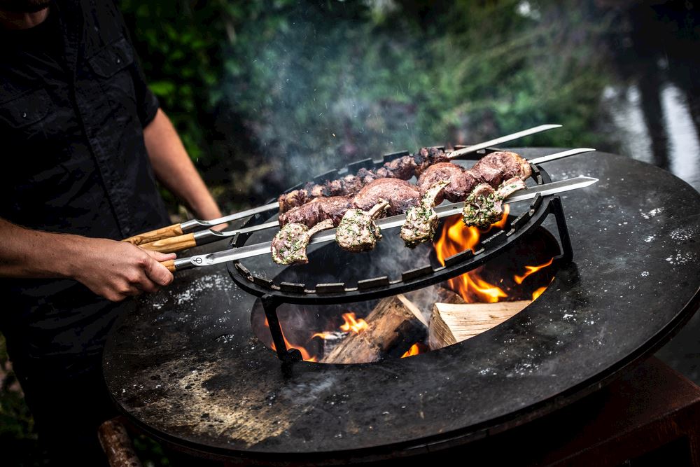 SDV FORGED BBQ CHURRASCO GRILLSPIESS V-FORM 50CM