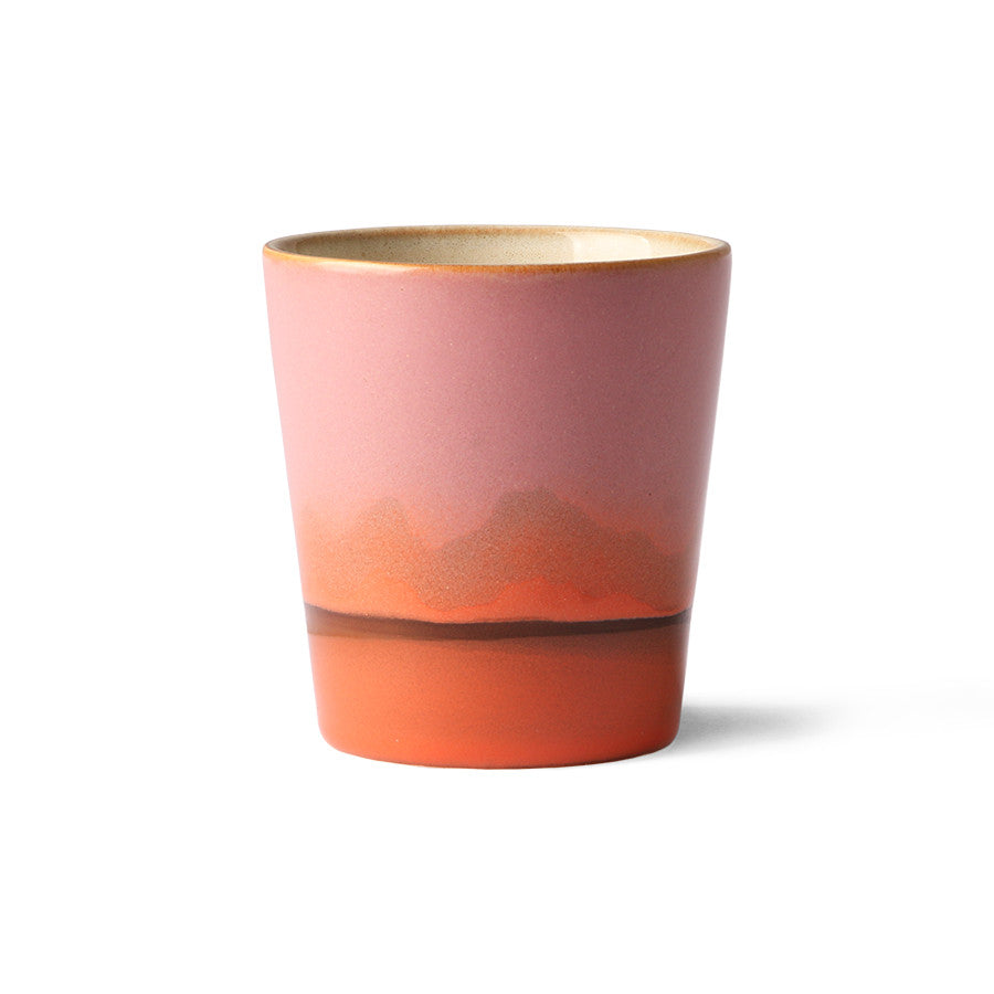 CÉRAMIQUE ANNÉES 70 - Mug à café Mars 