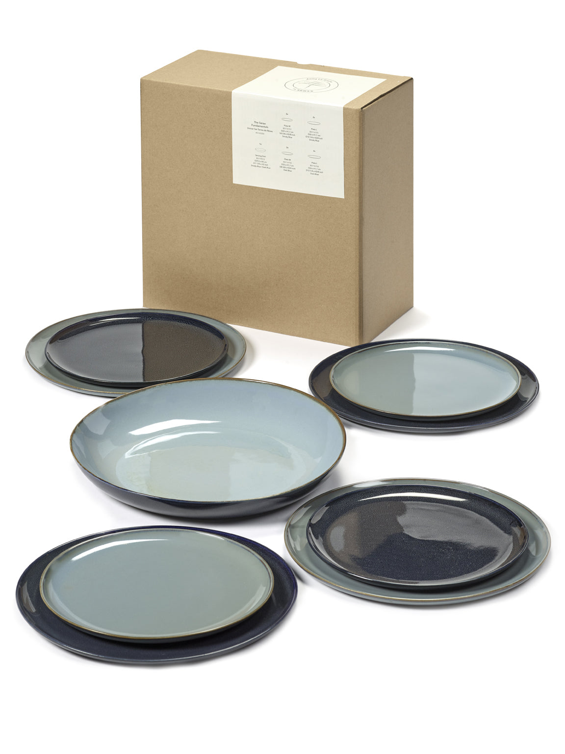 TERRES DE RÊVES - Basic Dinner Set (9 pieces)